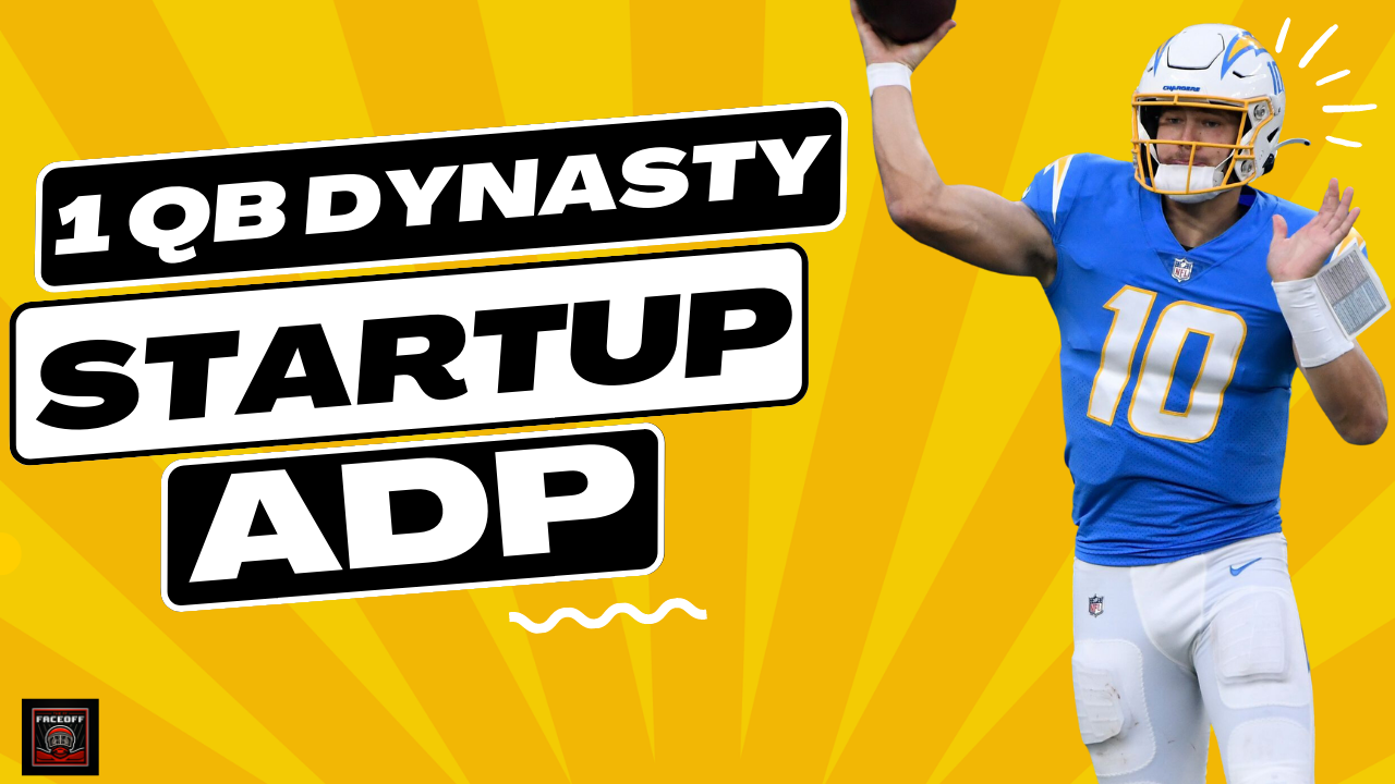 Dynasty Fantasy Football Startup ADP – 1QB - September 30, 2023