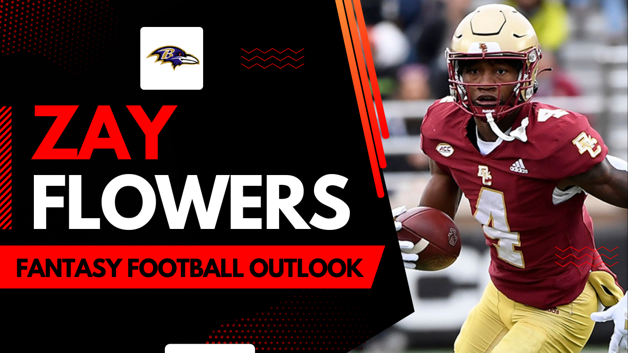 Zay Flowers – 2023 Fantasy Football Outlook