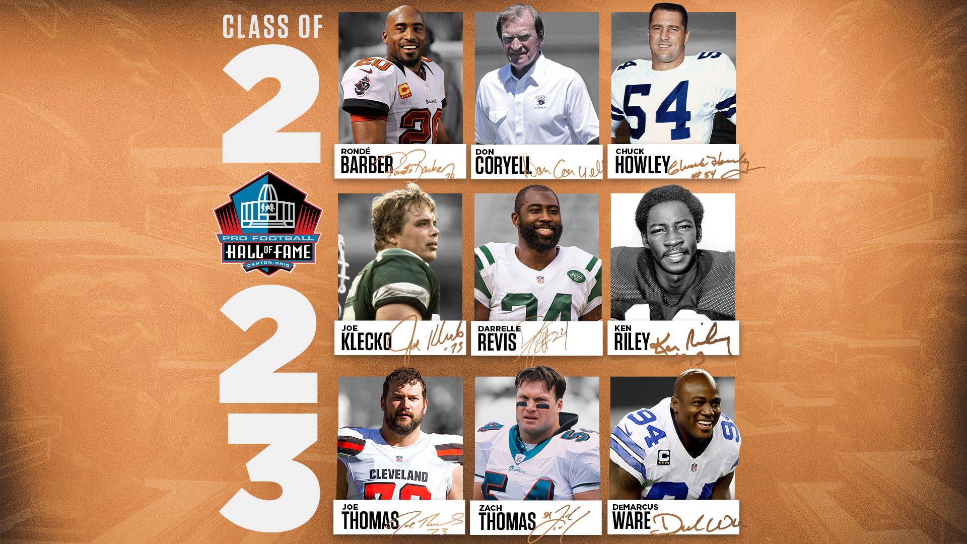 Saturday, Aug. 6: Pro Football Hall of Fame Class of 2022 Enshrinement  Ceremony