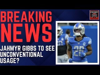 Jahmyr Gibbs To See UNCONVENTIONAL USAGE With Lions