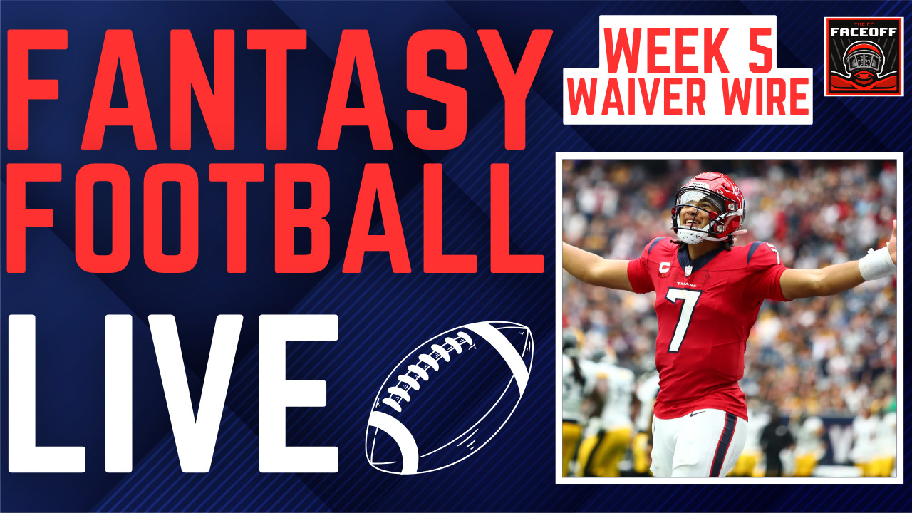 Waiver Wire Rankings - Fantasy Football Week 5 (2023)