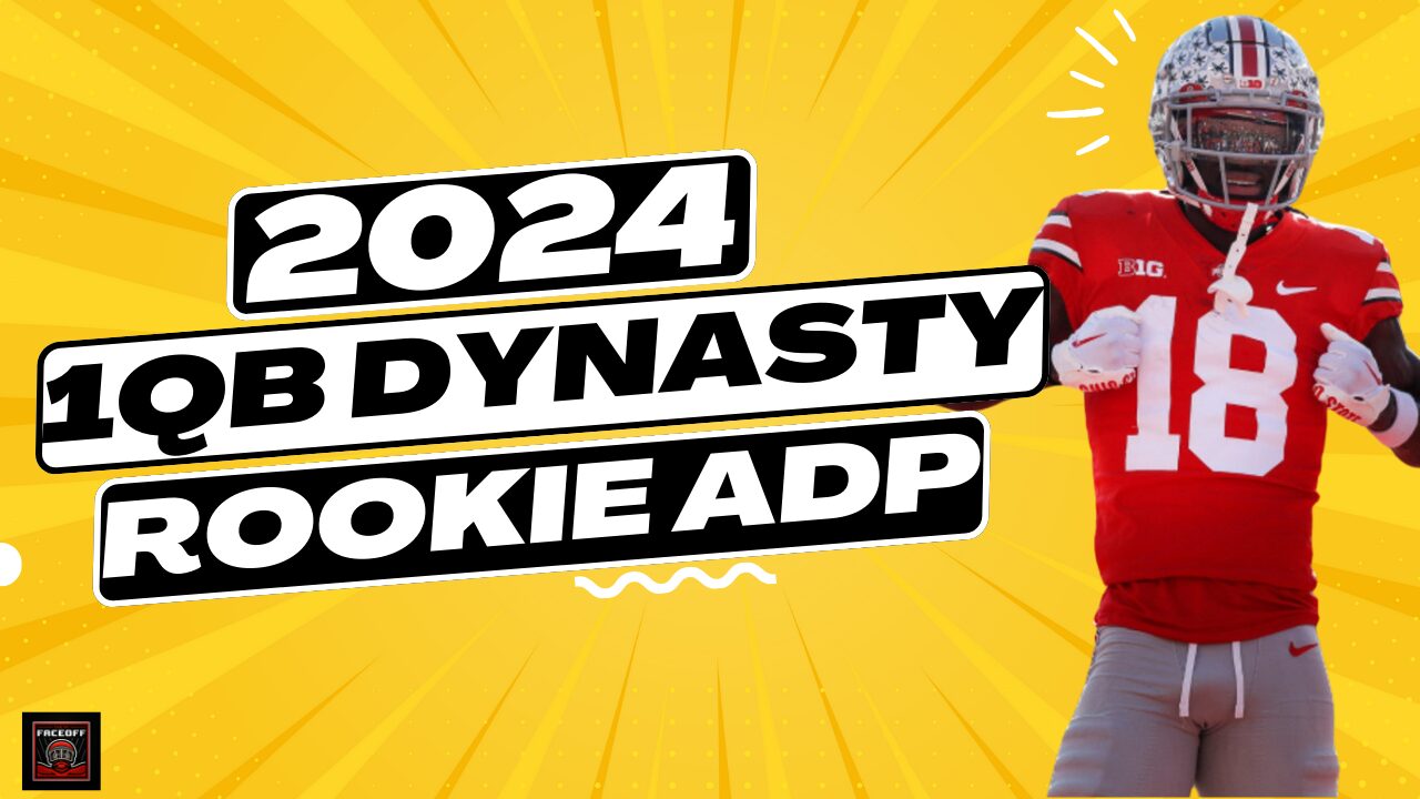 2024 Dynasty Rookie ADP Dynasty Fantasy Football June