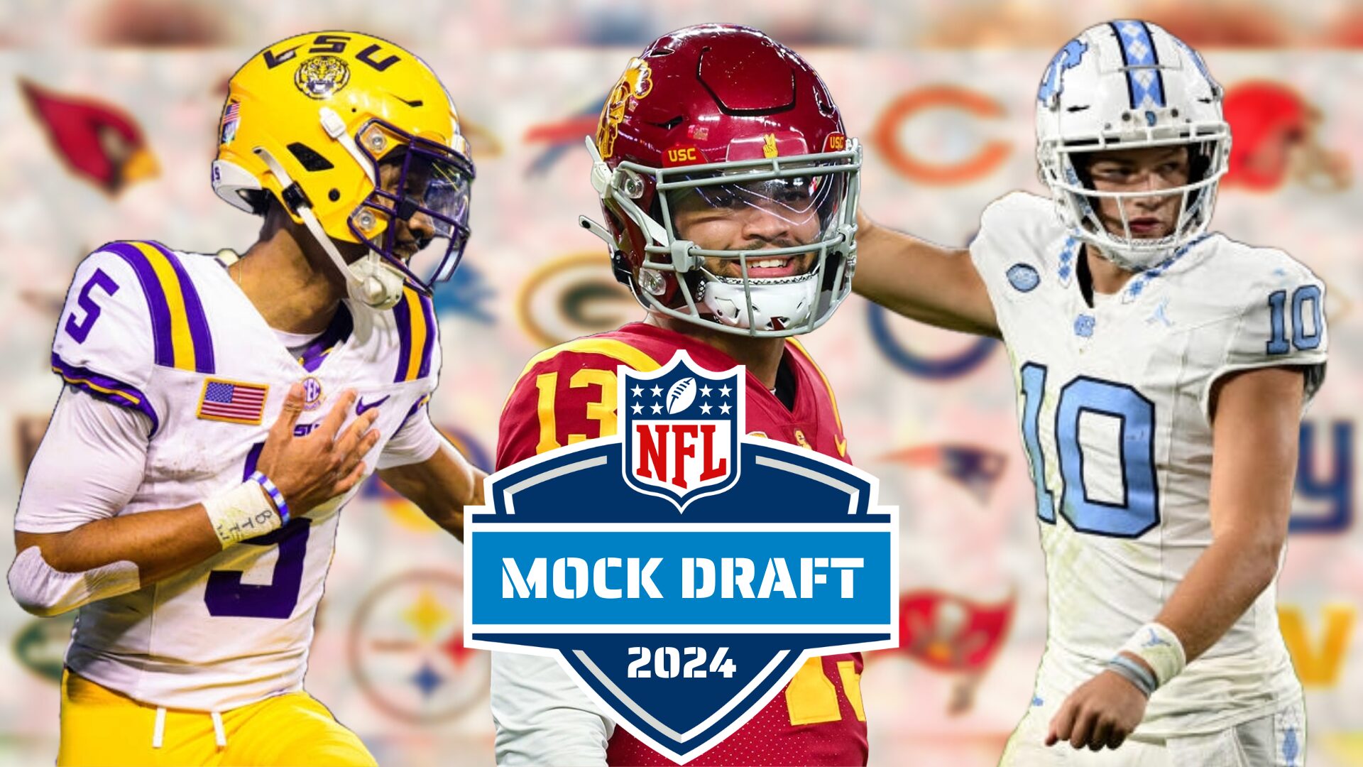 2024 NFL Mock Draft 1.0: Bears Move on From Justin Fields