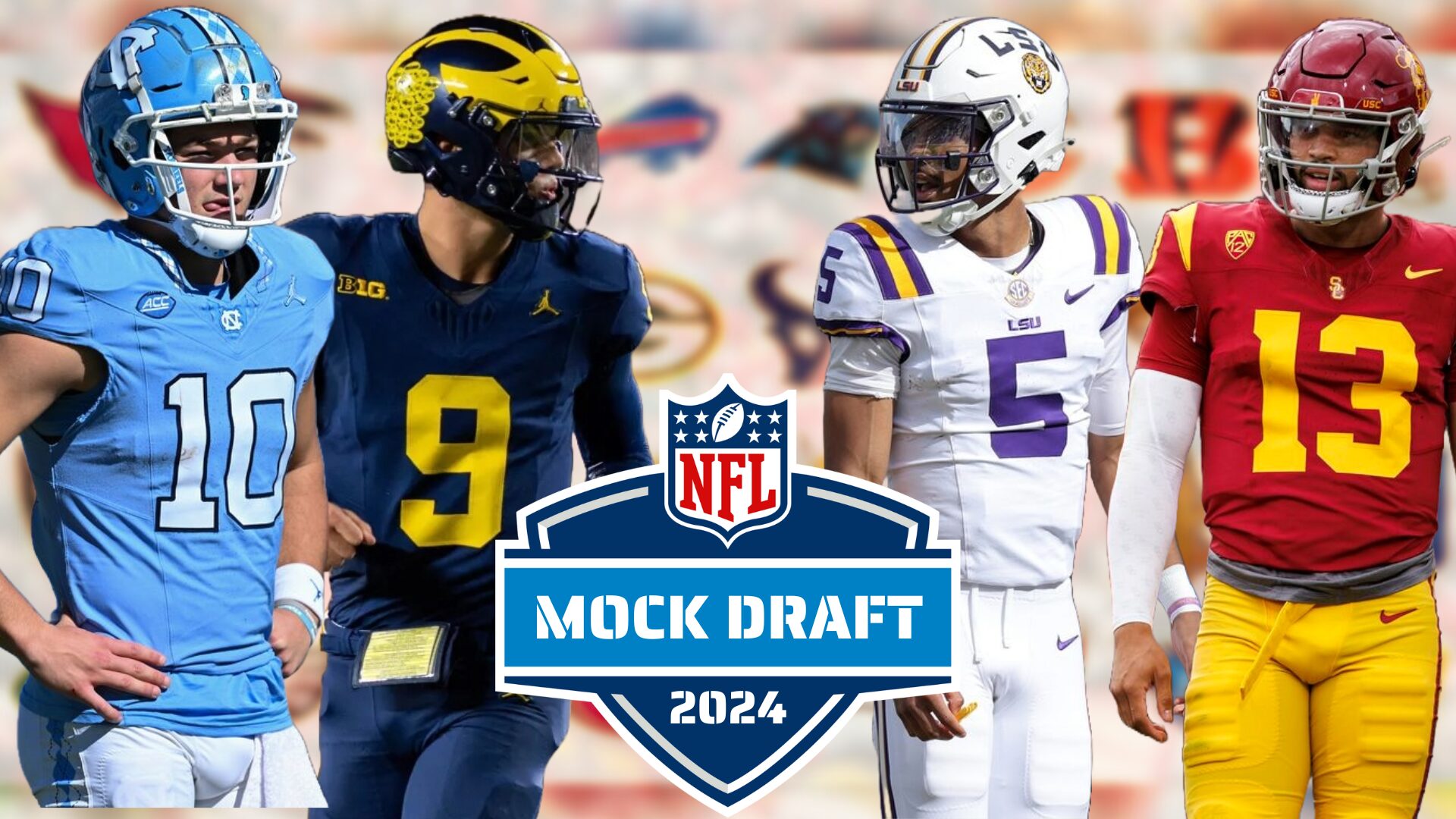 2024 NFL Mock Draft 6.0: All 7 Rounds — Day 1