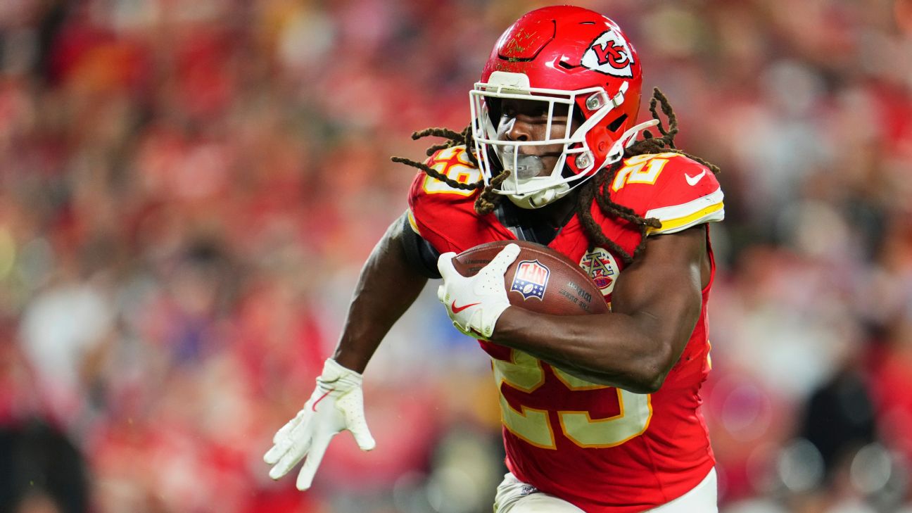 Fantasy Football RB Rankings Week 12 for PPR Leagues (2024)