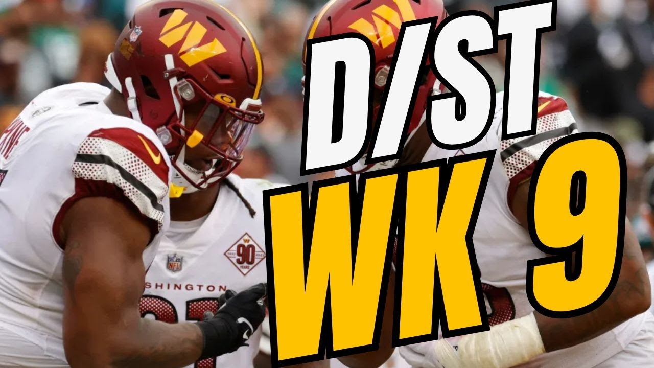 Top 3 DST Streaming Options – Fantasy Football Week 9 (2024)