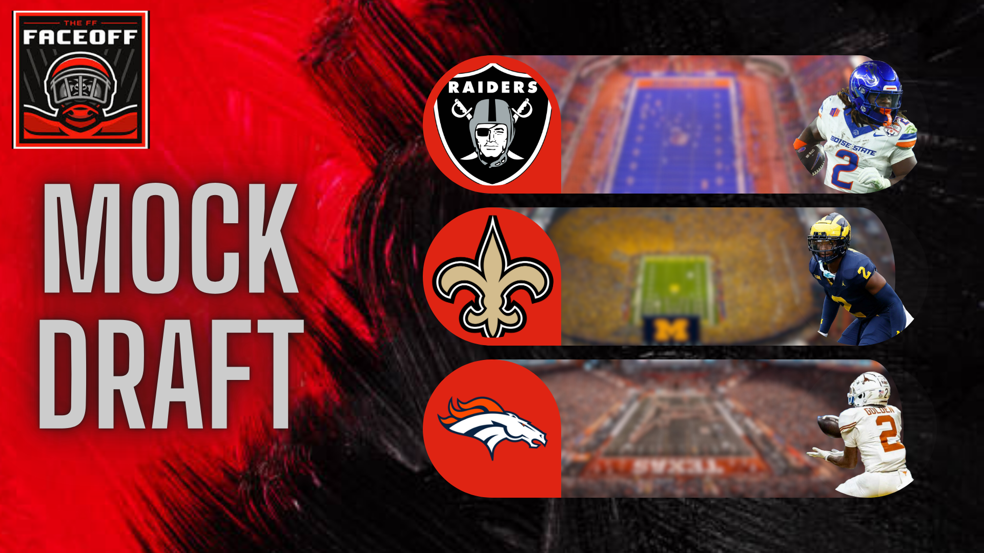 2025 NFL Mock Draft – Cowboys Draft a Workhorse Running Back